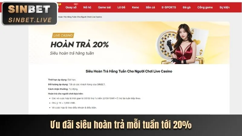 Hoàn trả không giới hạn kuwin02